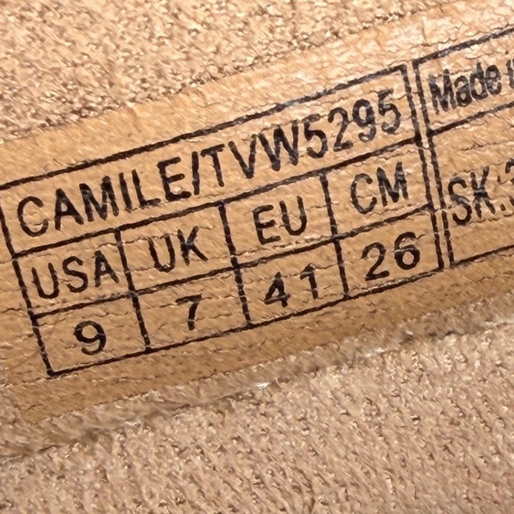 Vionic Camille Tan Suede Mary Jane Ballet Flats Womens 9 - Picture 10 of 15